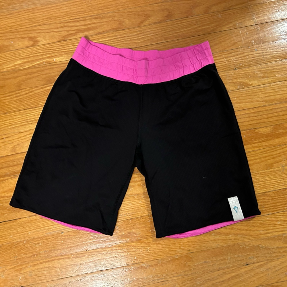 Ivivva by Lululemon Pink and Black basketball Shorts